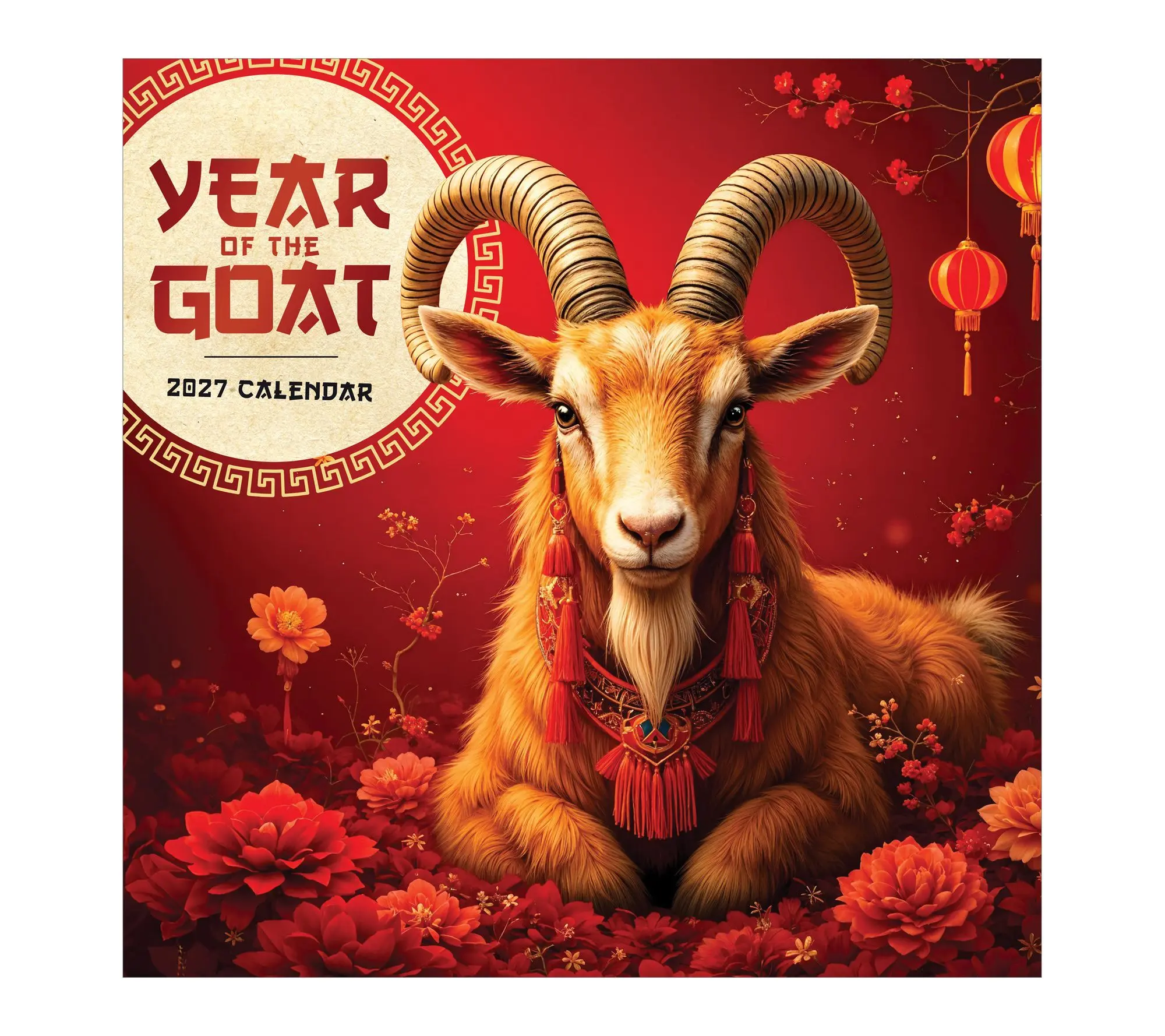 2027 Year of the Goat Wall Calendar