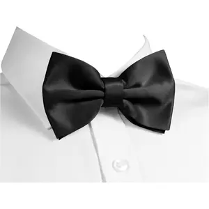 Bow Ties for Men - Men's Solid Pretied Bowties for Formal Wear - Adjustable Bow Tie - Bow ties for Woman