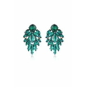Ettika Cry Me A River Earrings - Elegant Design with Clear and Darkly Shaded Elements