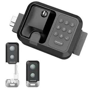 ONNAIS Full Metal RV Keyless Entry Door Lock with Password & Remote, Fits Most Trailers and 5th Wheels, Ideal Gifts for RV Owners
