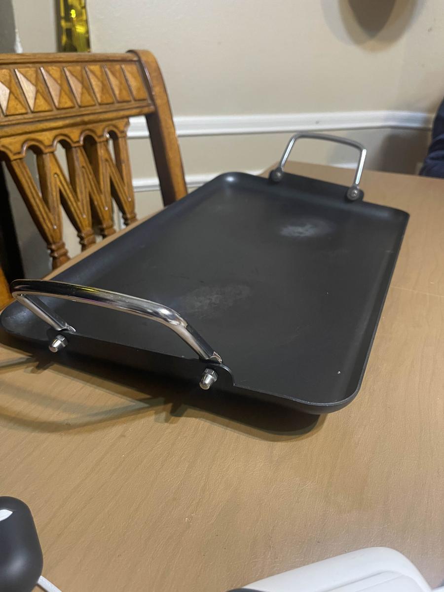 Item: （iron）19‘’Double Burner Griddle 28238B