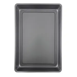 10.5 in x 15.4 in Nonstick Steel Lasagna Pan, Rectangle Baking Pan