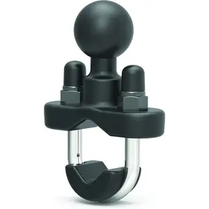 Handlebar Mount Base with U-Bolt, B Size 1" Ball for 0.5"-1" Rails, , ATV & Boat Rail Mount -B-231U