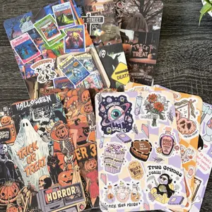 Halloween Kindle Inserts - Durable Cardstock for Clear Case Colosoft Covers Paperwhite Skins Reader Gifts Book Tok Book Lover Festive Spooky Customizable Design