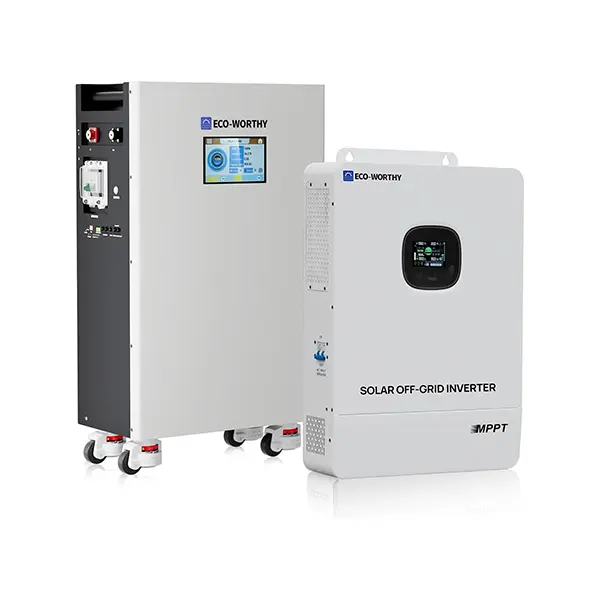 【Multiple Packages Delivery】ECO-WORTHY Powermega 48V 314Ah(V2) LiFePO4 Battery & 10kW Solar Inverter Energy Storage System, Active Balancing BMS, Bluetooth-BT Monitoring, Communication-Ready for Home Backup, Emergency Use