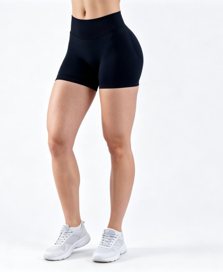 Women’s high-waisted yoga biker shorts, soft stretchy tummy control workout athletic shorts, high-rise butt-lifting cycling shorts for gym and everyday wear, multiple colors