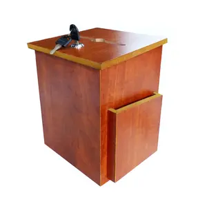 FixtureDisplays® Box, Fundraising Comment Collection Suggestion Donation 7.5"W x 7.5"H x 9-7/8" D 11463NEW-NF