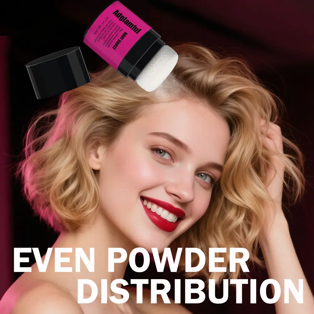 Volumizing Texture Powder with Puff Applicator for Instant 24-Hour Lift & Oil Control, Mattifying Haircare for Effortless Styling for Women, Instant Lift, Apply Puff, Styling Aid, Volume Boost, Puff-Head Design