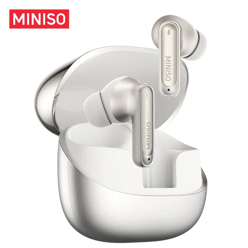 MINISO MS106 Wireless In-ear headphones Feature Replaceable Ear tips, Smart Touch Controls, High-definition Call Quality, IPX5 Water Resistance, Compatibility With iOS And Android, 12-month warranty