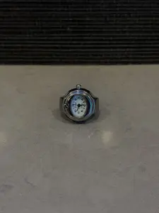 White Silver Watch Ring - Fashion Accessory