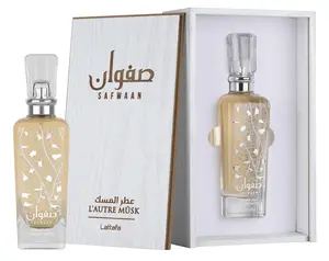 Lattafa Safwaan L'Autre Musk Eau de Parfum Spray for Unisex, 3.4 Ounce