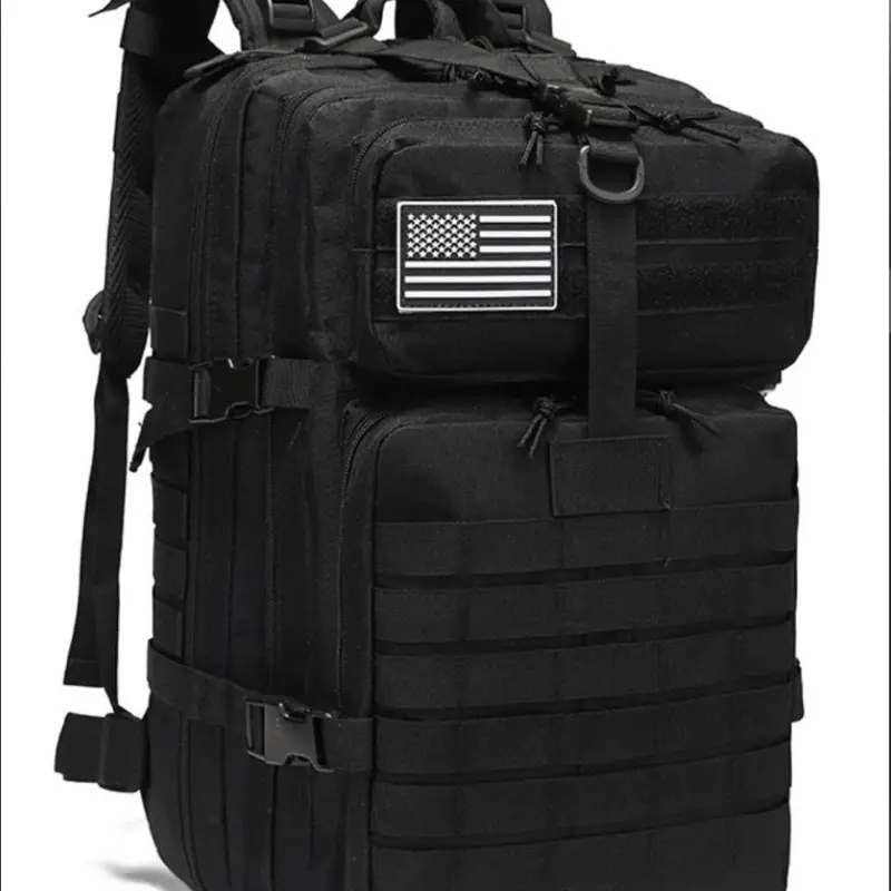 BLACK Tactical Backpack – 50L Waterproof Outdoor Survival Pack Regular price