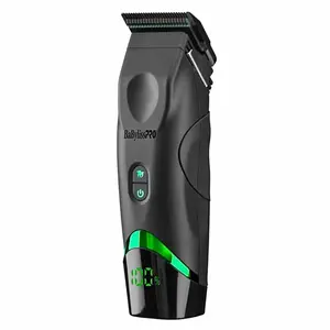BabylissPRO x Tomb45 Wireless-Charging Clipper with Black Titanium MIM Fade Blade, 5-Position Taper Lever, Dual Batteries, Dual-Speed Motor, Ergonomic Grip, 6 Precision Combs, 2-Year Warranty