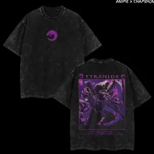 Warhammer40k Tyranids They Are Coming Unisex Tee Sci Fi Fan Gift Xenos Apparel Solid Cotton Heather Polyester Blend Soft Breathable Durable Print S