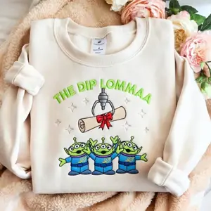 EMBROIDERED Aliens The Dip Lomma Sweatshirt, Funny Graduation Shirt 2026, College Grad Shirt