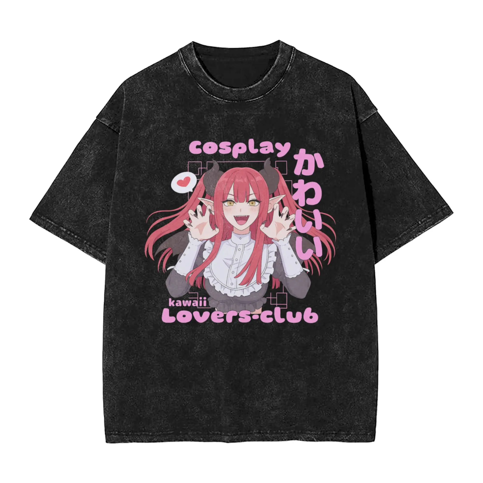 valentine shirts My Dress up Darling Marin Kitagawa T Shirt Hip Hop 11Washed Harajuku T-Shirts  Vintage Men Women Tops Streetwear Summer Tops Tees