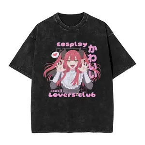 valentine shirts My Dress up Darling Marin Kitagawa T Shirt Hip Hop 11Washed Harajuku T-Shirts  Vintage Men Women Tops Streetwear Summer Tops Tees