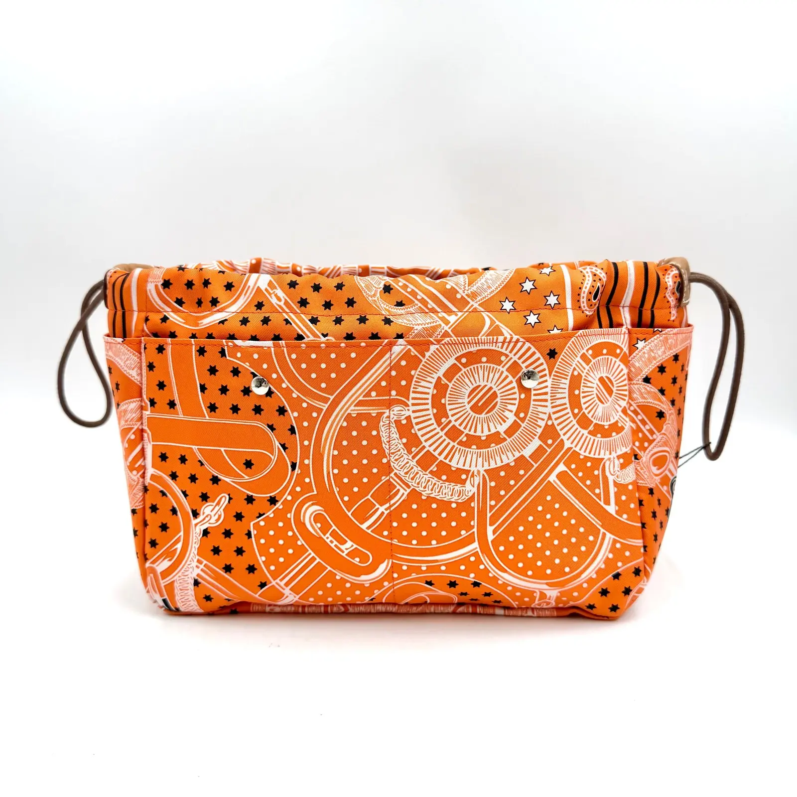 Pre-owned HERMÈS As Shown Clutches & Wristlets US0538 Hermes Barenia Silk Eperons d'Or Fourbi 20 PM Pouch 26.05.15