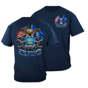 US Air Force Eagle Flag Shirt Patriotic Military T Shirt, Veteran Gift Tee, USAF Graphic T Shirt, American Flag Air Force Shirt