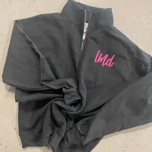 Monogram Quarter Zip