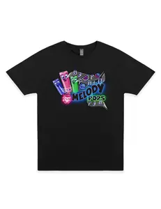 Chupa Chups Melody Pops Neon Character Tee
