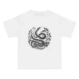 Big Man's Apparel Black Snake  Short-Sleeve T-Shirt