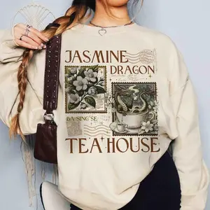 Jasmine Dragon Tea Shop Sweatshirt, Uncle Iroh Shirt Gift, Anime Lover's Gift, Uncle Iroh Tea Shop Inspired, Avatar Tshirt