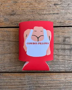 "COWBOY PILLOWS" KOOZIE