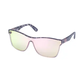 Trendy Leopard Pattern Sunglasses with Tinted Lenses for Women - Perfect Fashion Accessory for Outdoor Activities