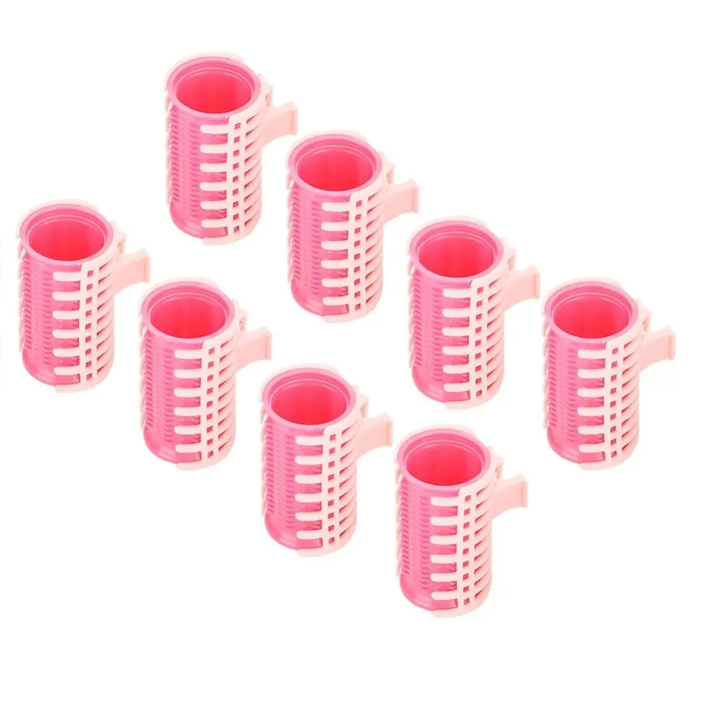 Plastic Material Hair Curler Rollers Heat Resisting Volume Hair DIY Tools Durable Large Grip Design Large Grip Hair Curlers