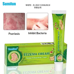 Natural herbal skincare cream — soothing topical balm for itching relief, antibacterial action, gentle on skin, suitable for external use