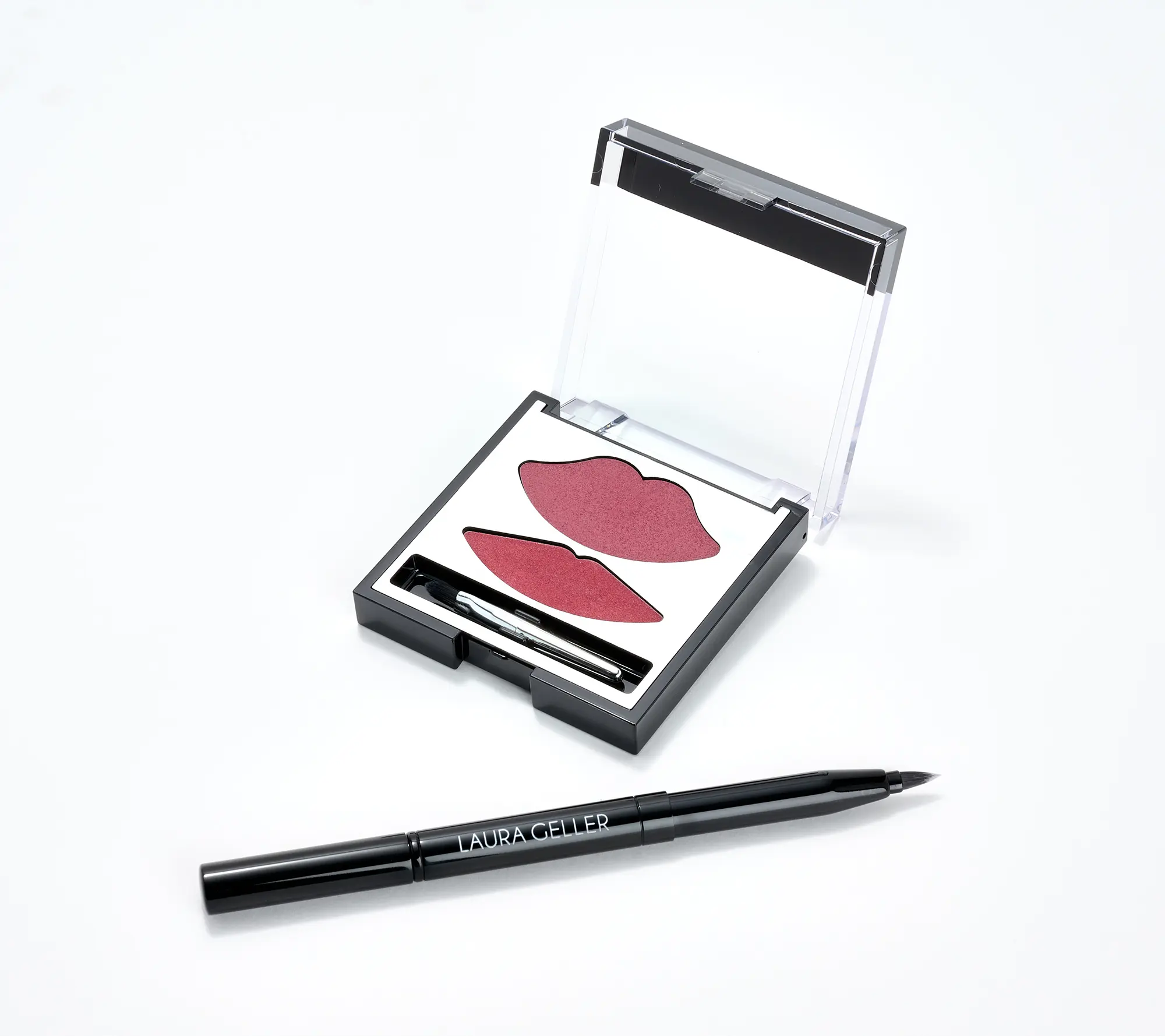 Laura Geller Cream Craves Lip Compact with Brush