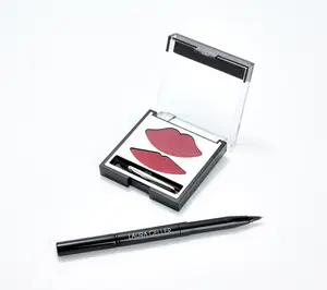 Laura Geller Cream Craves Lip Compact with Brush