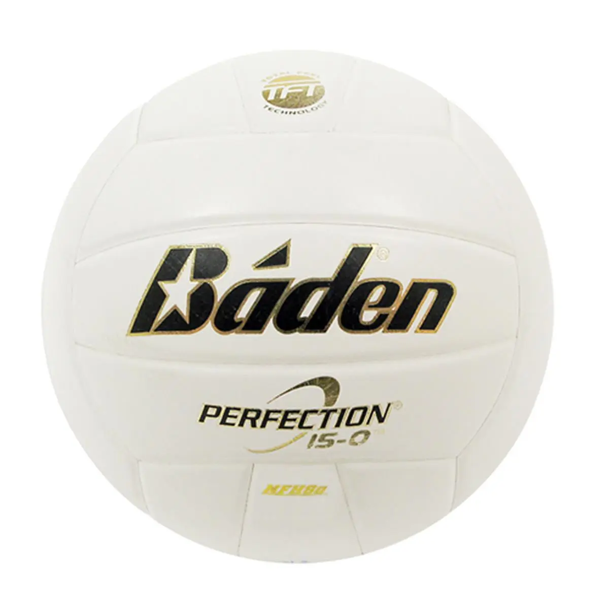 Baden Perfection Set Volleyball - Full Grain Construction, Blue-White-Gray Color Scheme