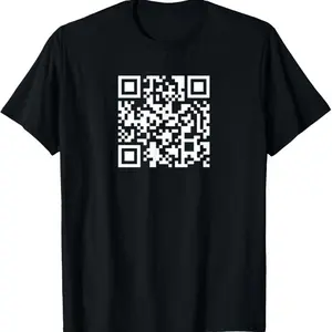 Funny QR President Trummm Dance Code T-Shirt Graphic Tee