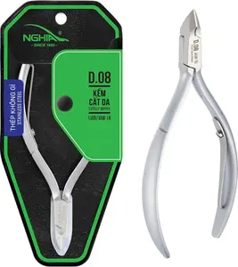 NGHIA Cuticle Nipper - D-08, Stainless Steel, Durable and Sharp, Ergonomic Design