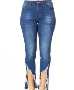Free Junns (FJ-SF2022-111) Classic Dark Wash High-Rise Skinny Jeans with high-quality materials, Sizes: S-XL