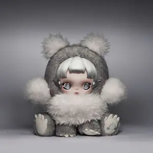 【3】POP MART SkullPanda Rebellious Bear Plush Series Blind Box