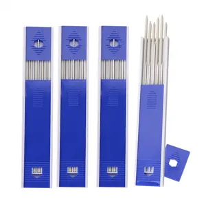 24 Pieces Carpenter Pencil Lead Refills 2.8 mm White, Solid Mechanical Carpenters Pencils Refill Replacement