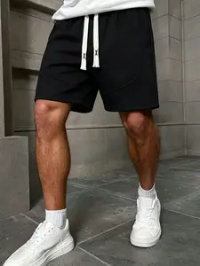 Men's Casual Shorts with Drawstring Waist, Mid-Waist Design, Perfect for Summer, Outdoor Activities, Beach, Hiking, Daily Wear