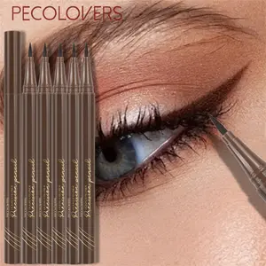 6pcs Eyeliner,Long-Lasting, Quick-drying Liquid Eyeliner Pen,Perfect for Christmas, Halloween, Thanksgiving, and Festive Gifting
