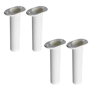 Marine City Fishing Rod Flush Mount Rod Holders (4 Pcs)