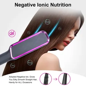 Professional Hair Straightener for Wavy & Long Hair - WavyTalk - Sleek, Smooth & Frizz-Free Results