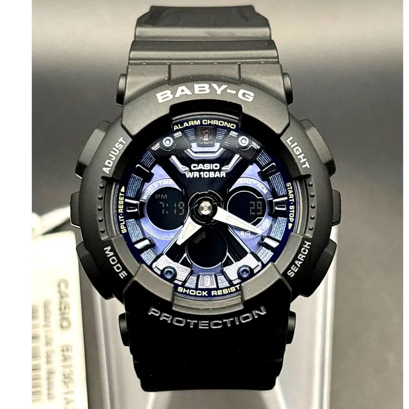 Casio Baby-G BG-1302-2ER Translucent Blue Jelly Digital Women\'s Watch NIBWT Casio Baby-G Digital BG-1302-2ER Women main image 4