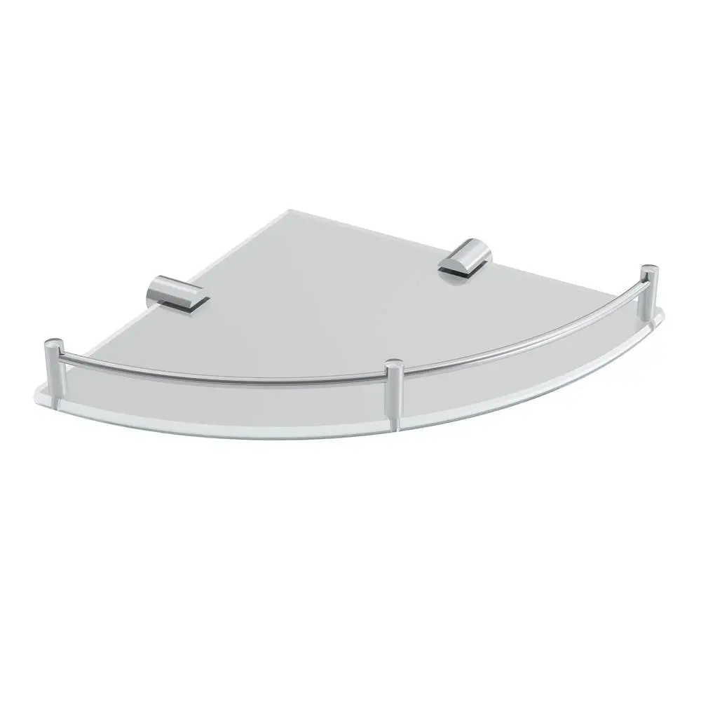 ICO Bath V92430 Glass Corner Shelf