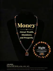 [Buy 1 Get 1 Free] Money Attraction Necklace with Tiger Eye Pendant Healing Crystal Stone ，obsidian，Anniversary, Vacation &Theme Parties Jewelry Charms Abundance Crystal bracelet，Long Chain，Sweater chain，Ideal Gift Jewelry for Men and Women