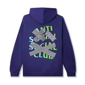 Anti Social Social Club Cancelled (Again) Hoodie Purple (men) by StockX