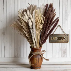 Bring Nature Indoors: Dried Pampas Grass Bouquet