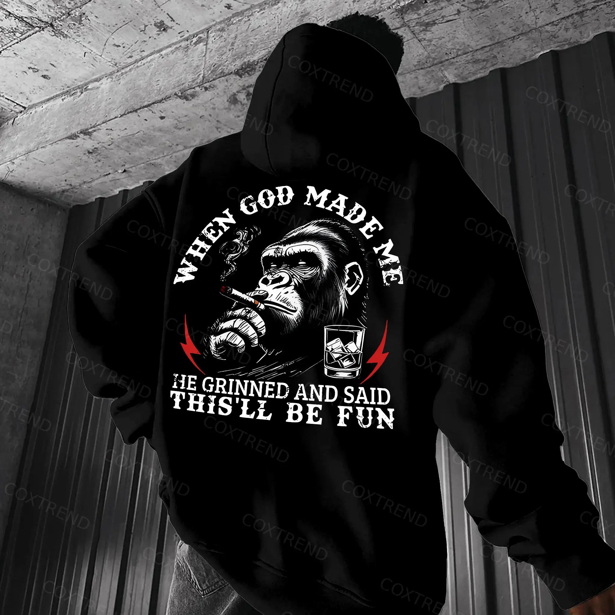 When God Made Me He Grinned And Said This'll Be Fun Hoodie & T Shirt