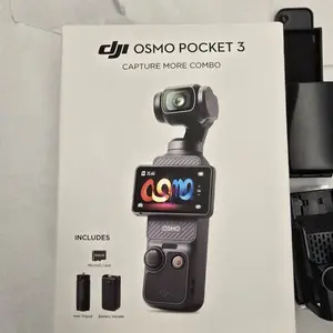 DJI Osmo Pocket 3 Creator Combo 3-Axis Gimbal Action Camera Pocket-Sized 116g